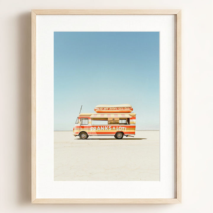 Franks a Lot Food Truck Art