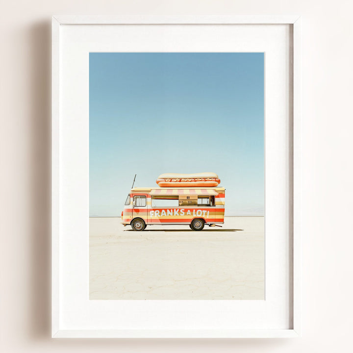 Franks a Lot Food Truck Art