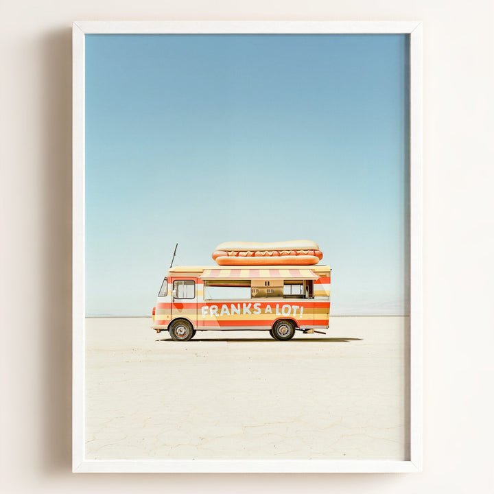 Franks a Lot Food Truck Art