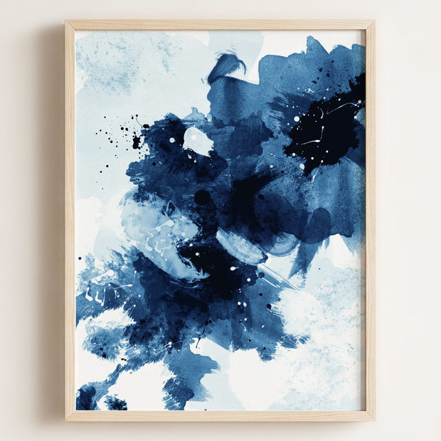 Indigo Abstract No. 1