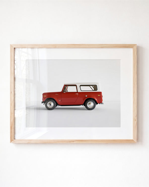 International Scout Car — Framed