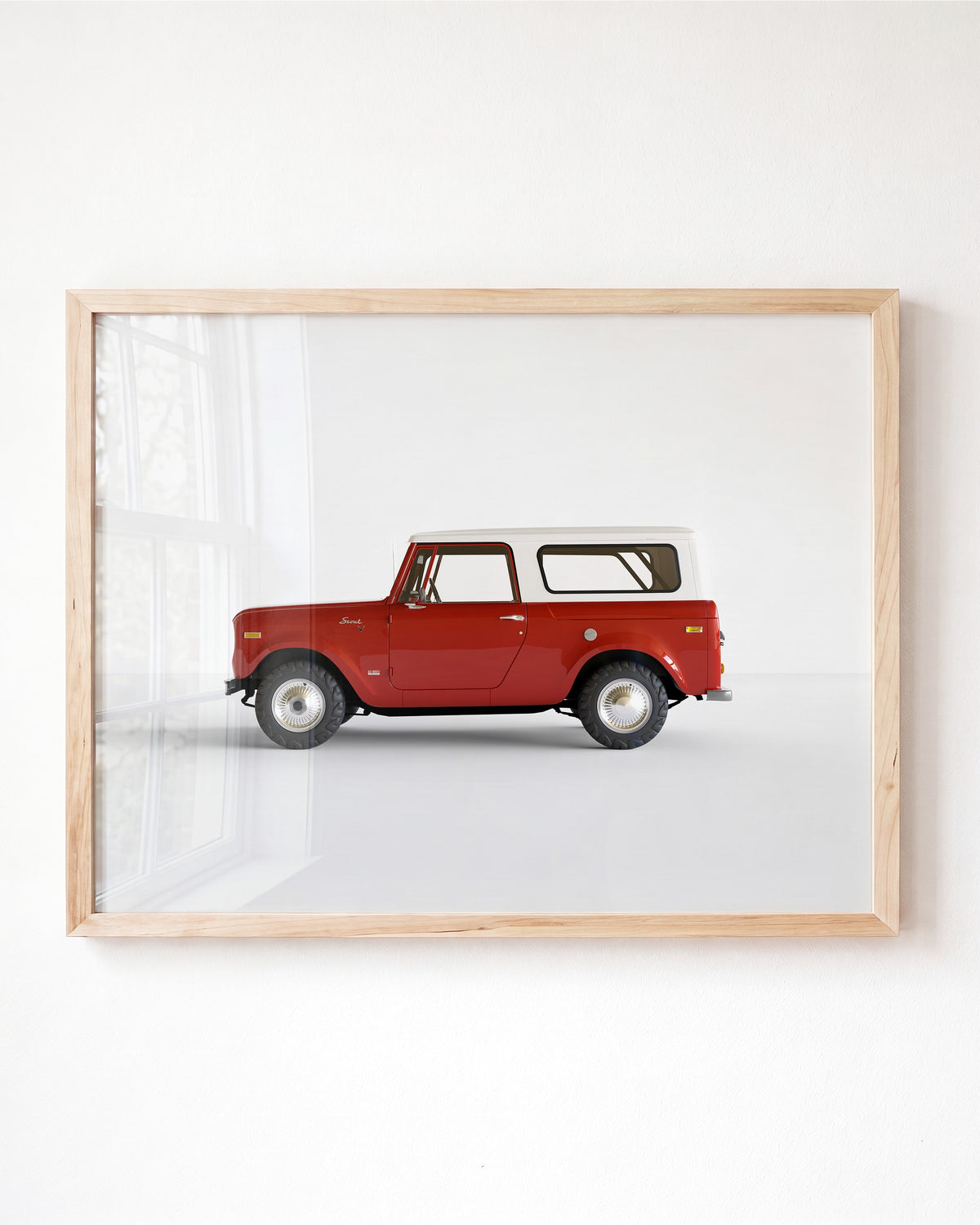 International Scout Car — Framed