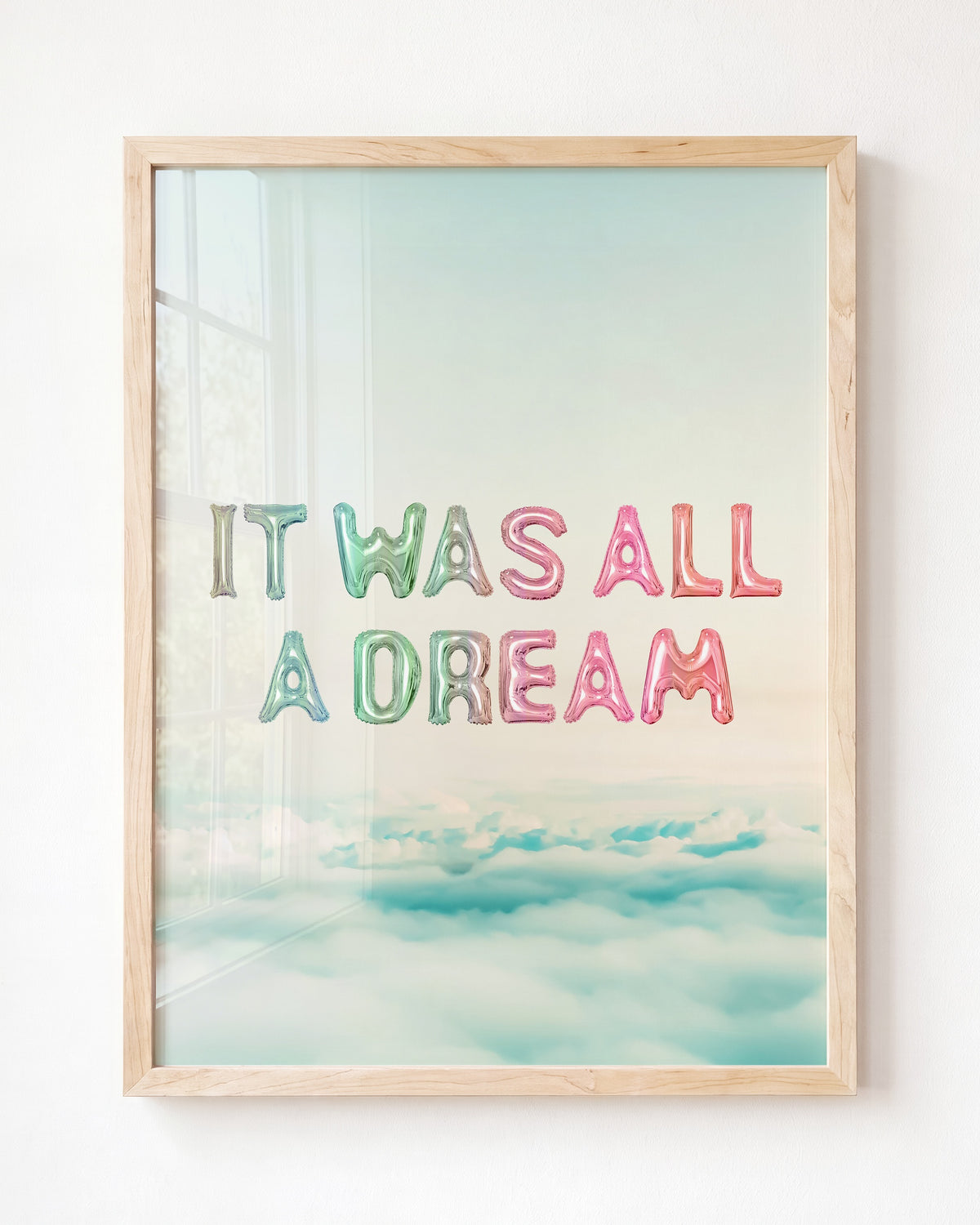 It Was All a Dream - Framed Art