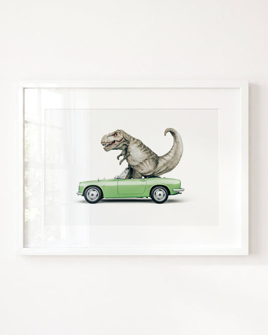 Jurassic Joy Collection - Framed Art