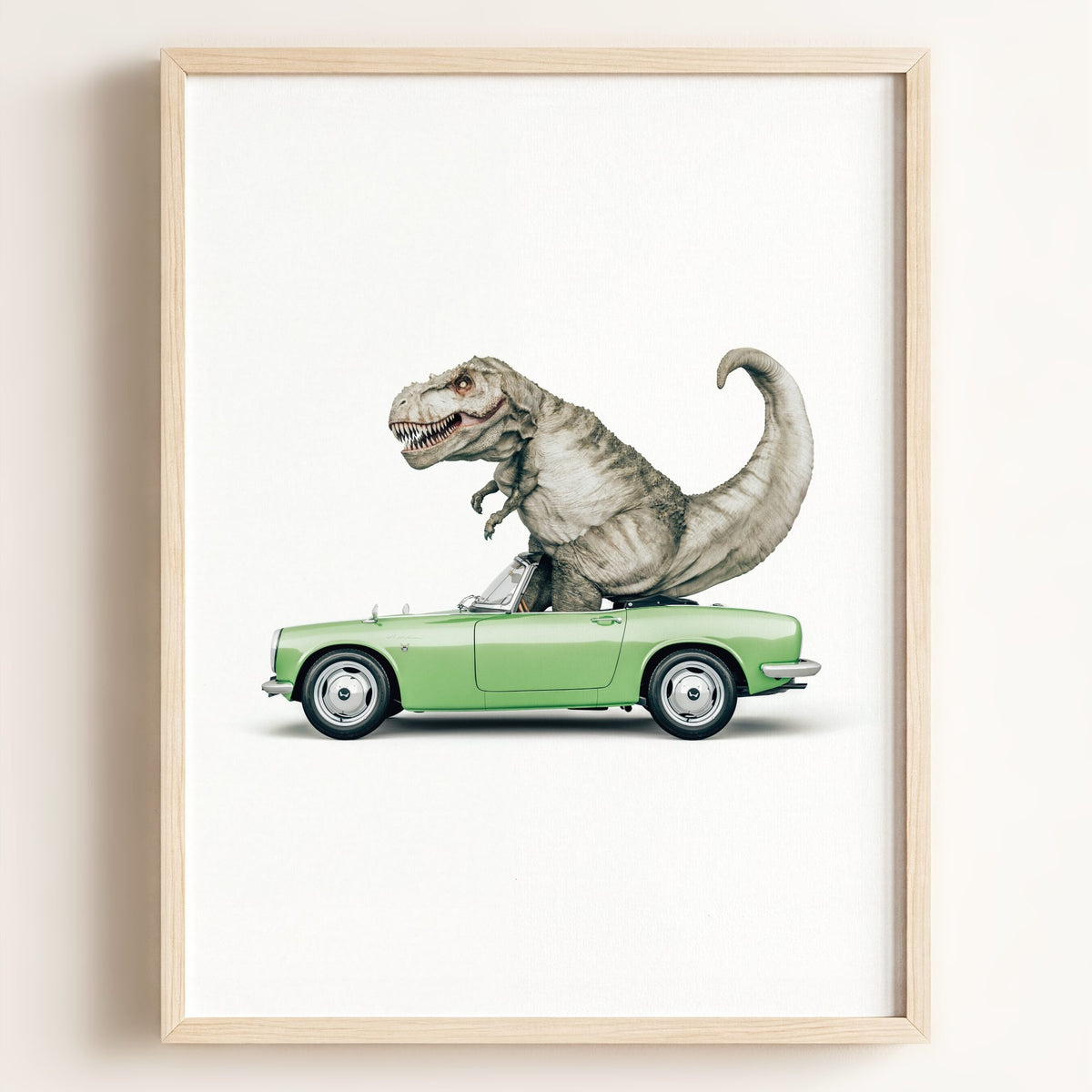 Jurassic Joy Collection — Framed