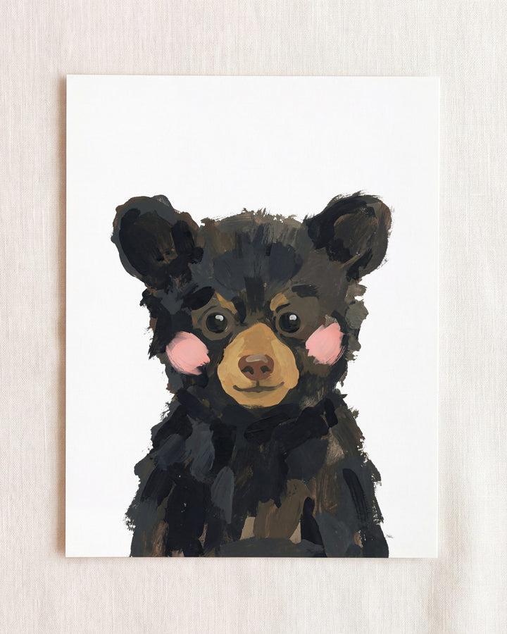 Little Painted Black Bear