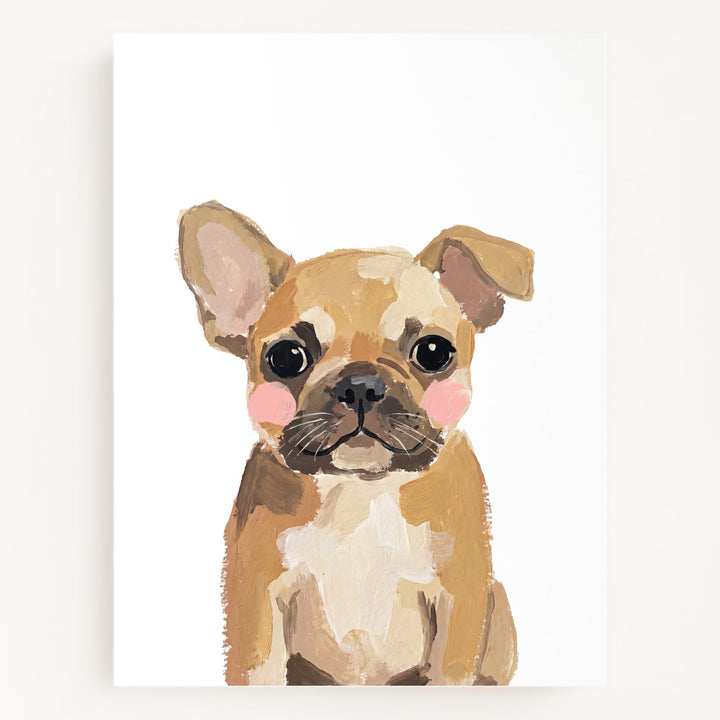 Little Painted Dog-French-Bulldog