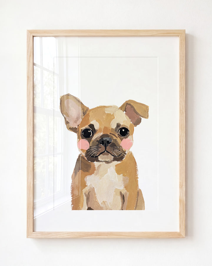 Little Painted Dog-French-Bulldog