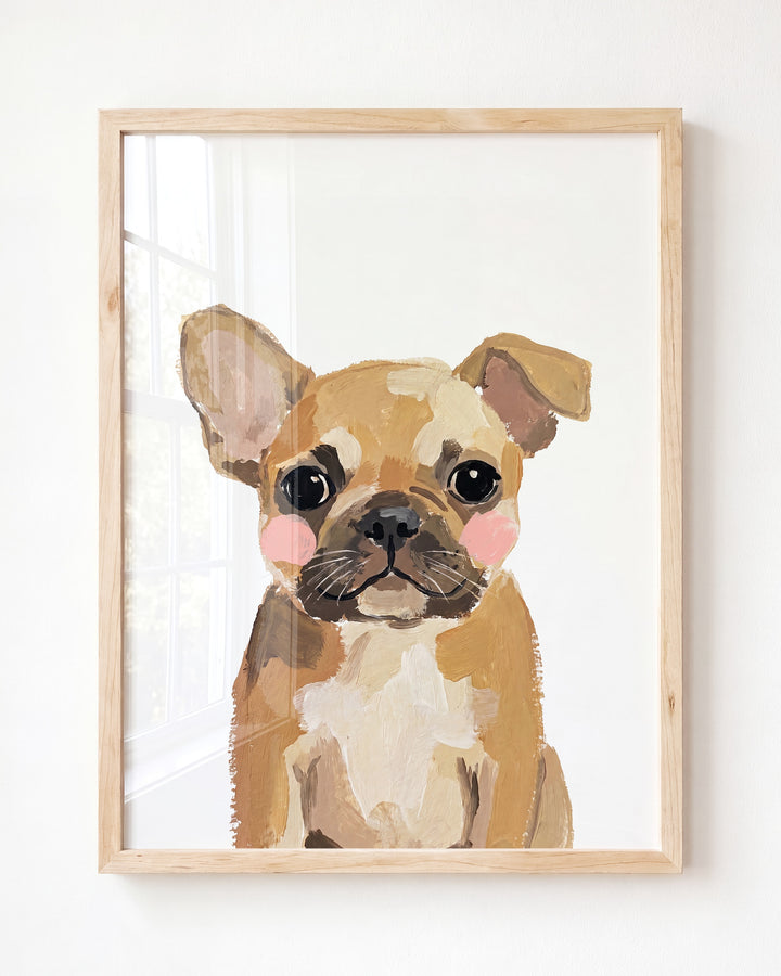 Little Painted Dog-French-Bulldog