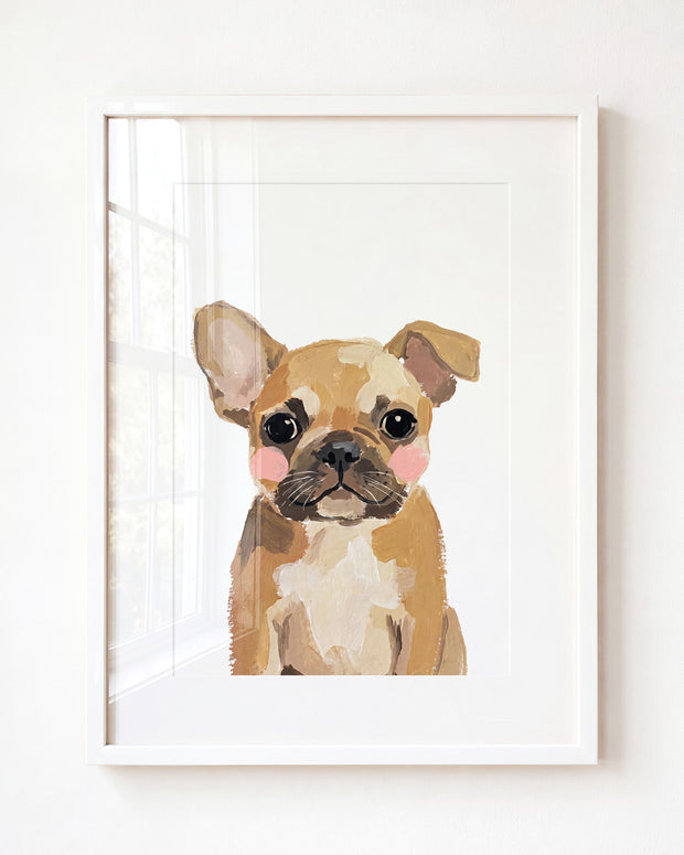 Little Painted Dog-French-Bulldog