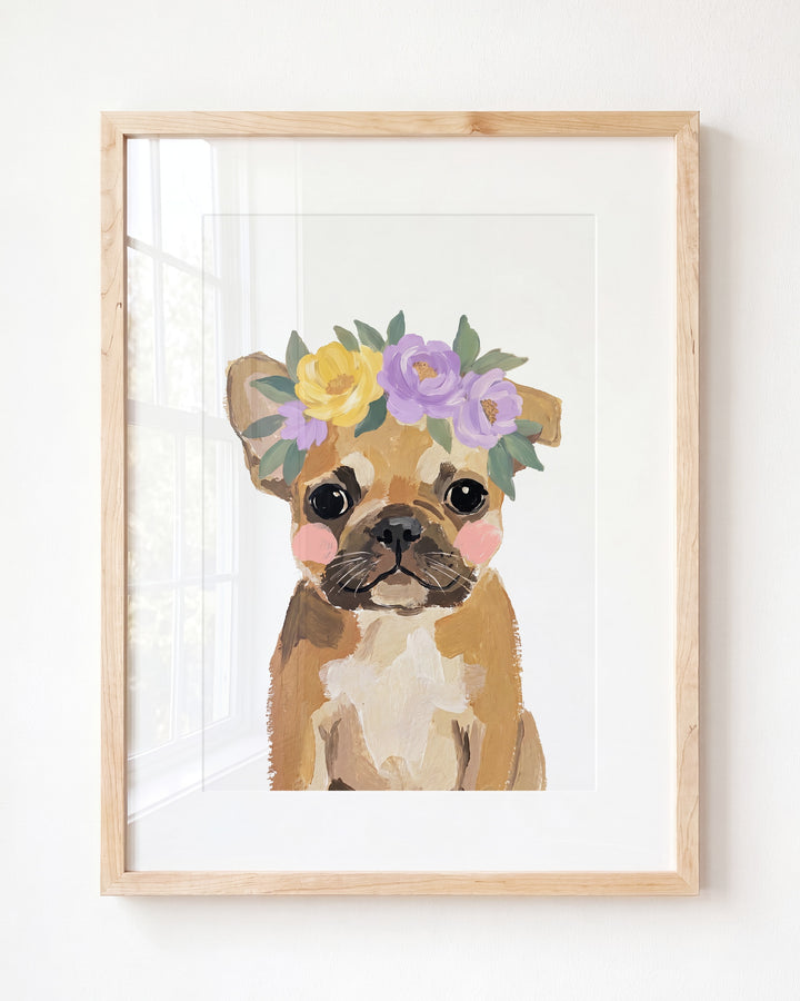 Little Painted Dog-French-Bulldog
