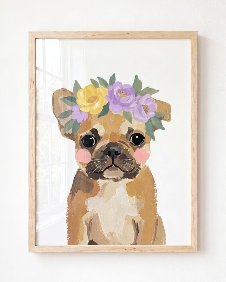 Little Painted Dog-French-Bulldog