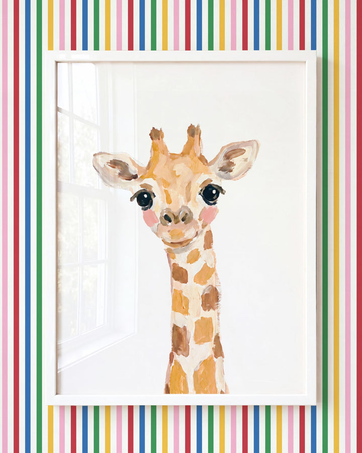 Little Painted Giraffe