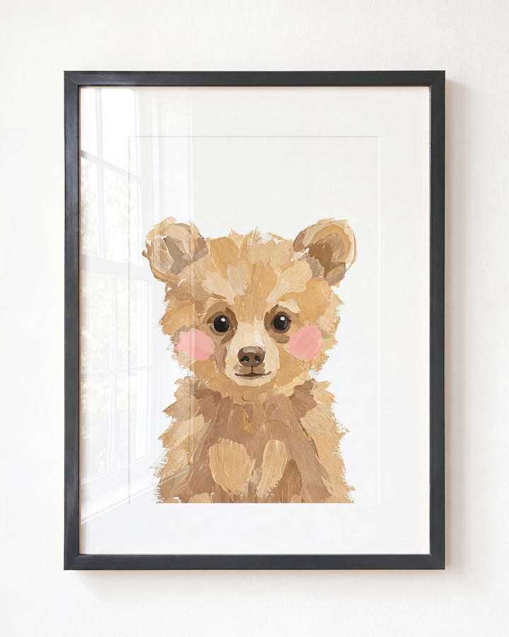 Little Painted Grizzly Bear