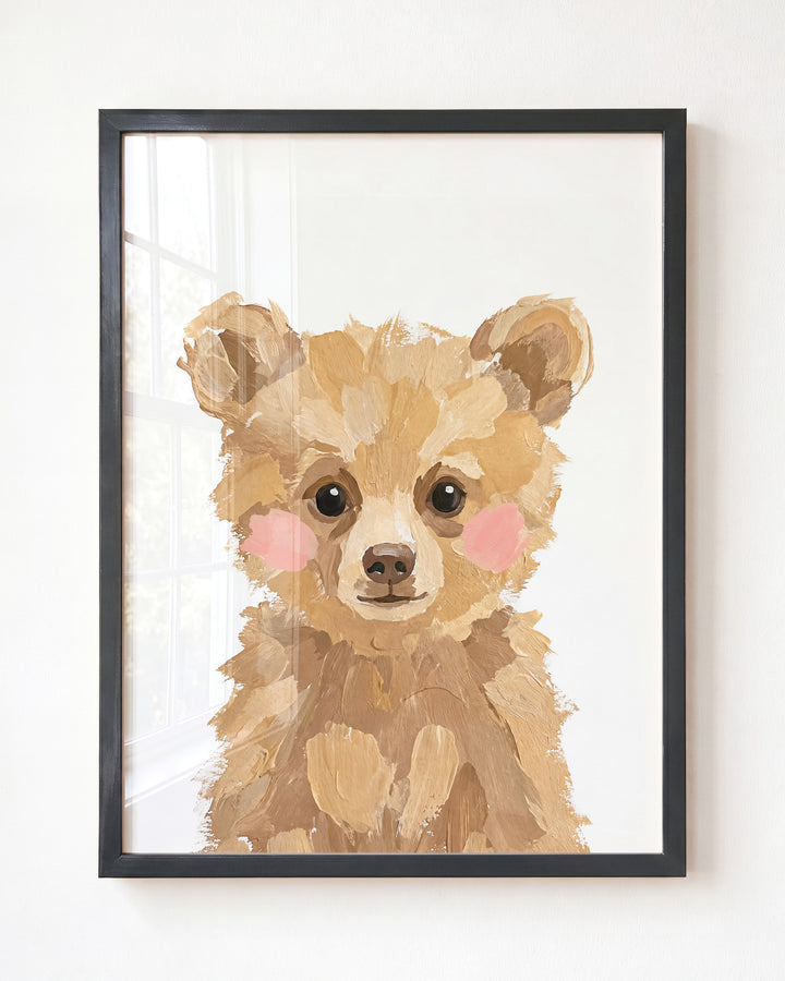 Little Painted Grizzly Bear