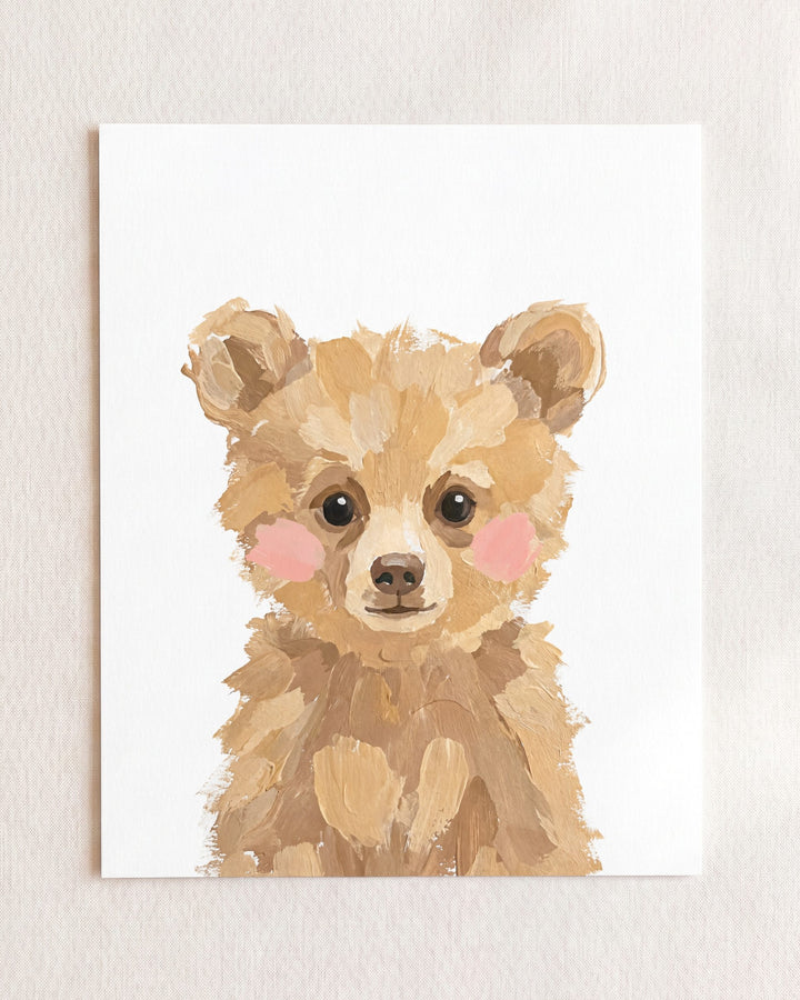 Little Painted Grizzly Bear