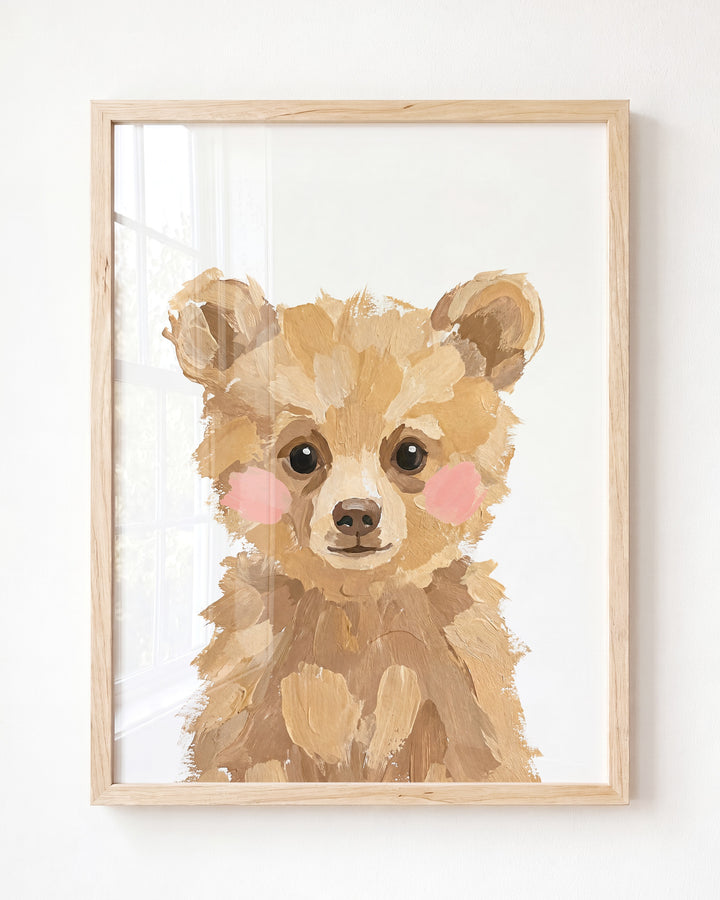 Little Painted Grizzly Bear
