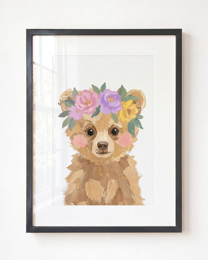 Little Painted Grizzly Bear