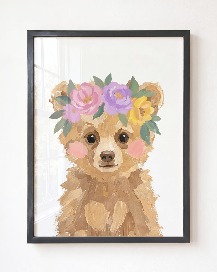 Little Painted Grizzly Bear