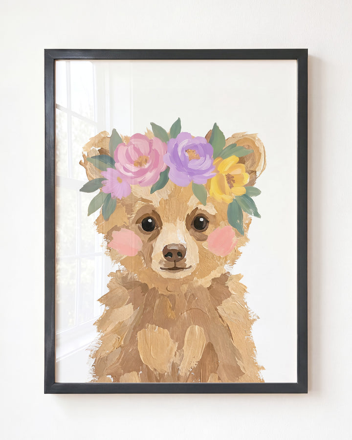 Little Painted Grizzly Bear