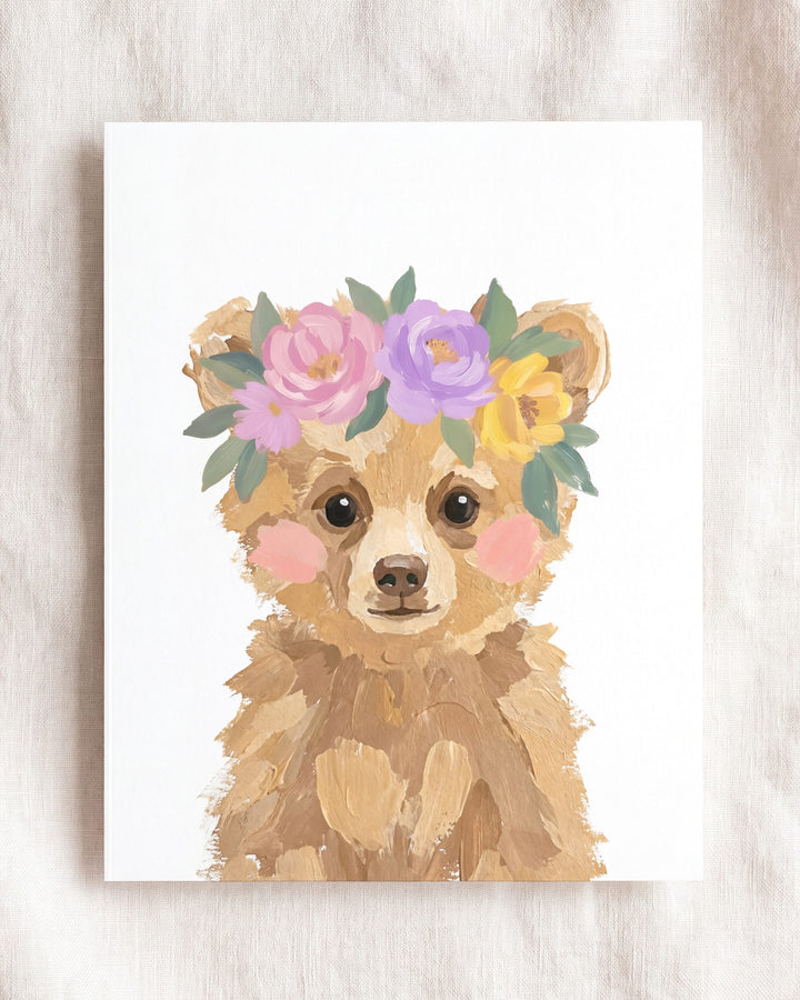 Little Painted Grizzly Bear