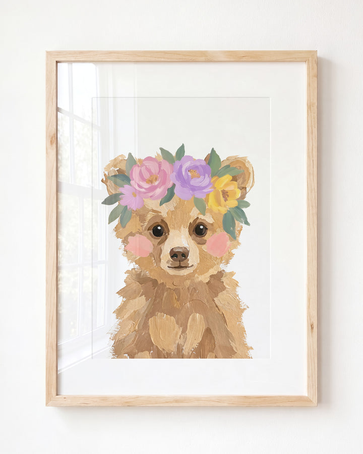 Little Painted Grizzly Bear