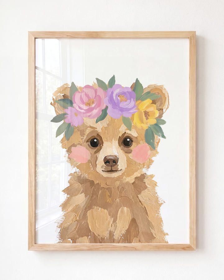Little Painted Grizzly Bear
