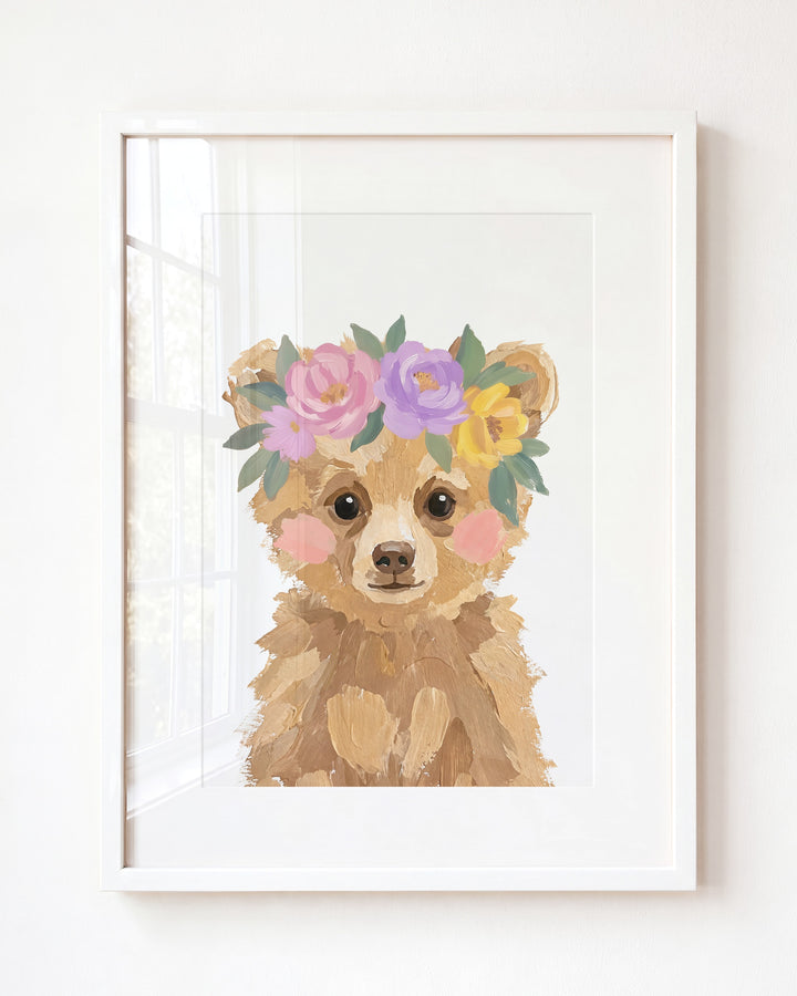 Little Painted Grizzly Bear