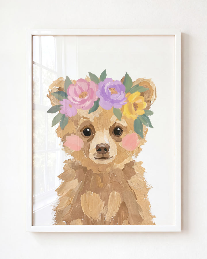 Little Painted Grizzly Bear