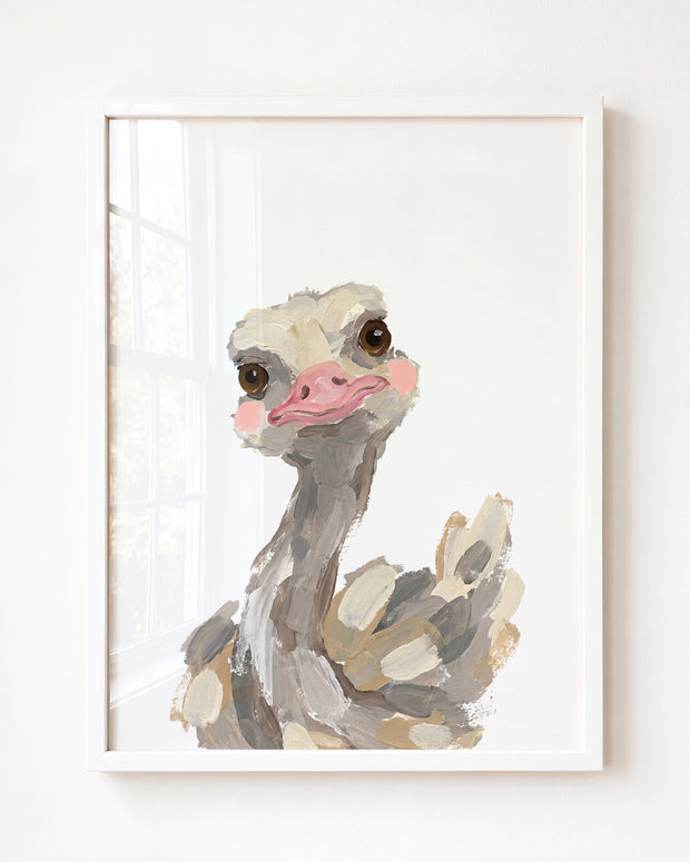 Little Painted Ostrich