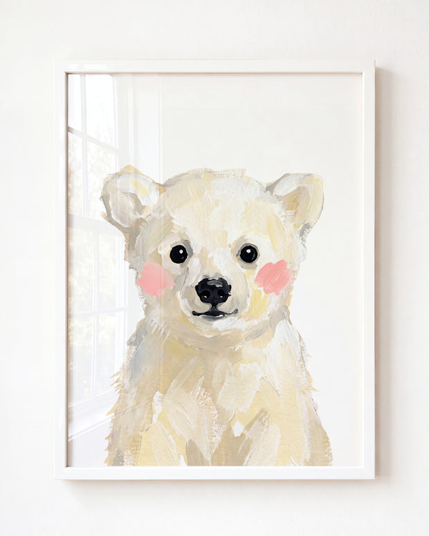 Little Painted Polar Bear