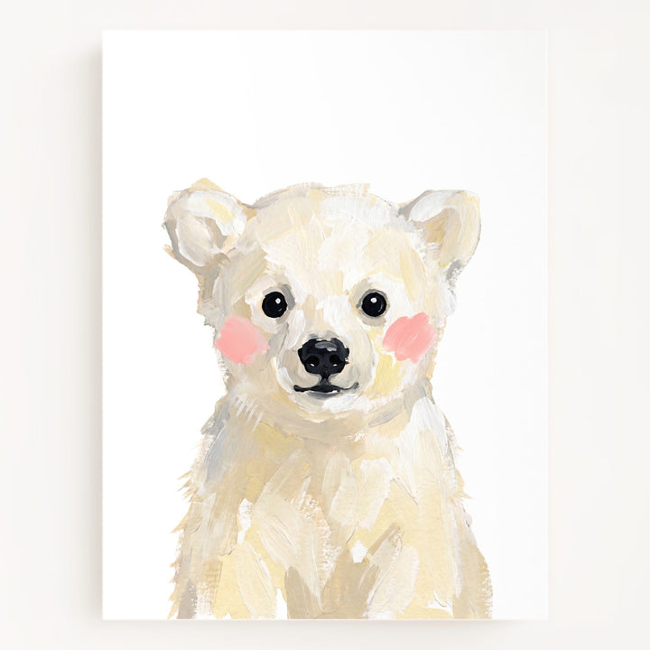 Little Painted Polar Bear