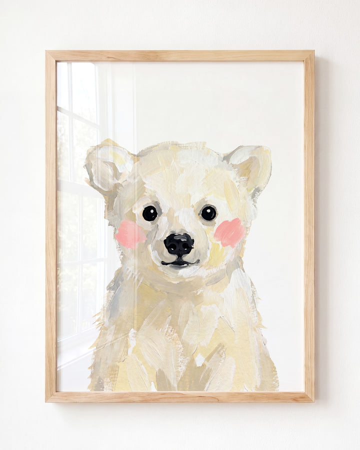 Little Painted Polar Bear
