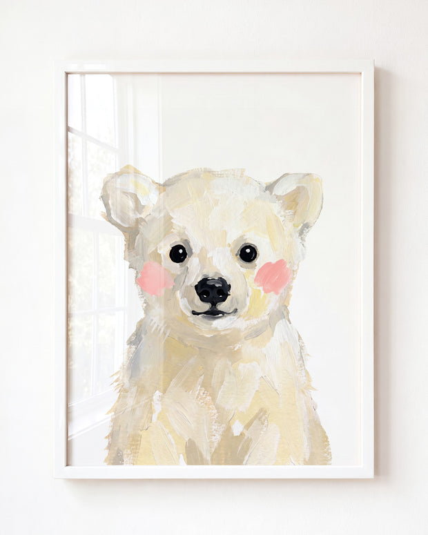 Little Painted Polar Bear