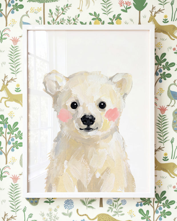Little Painted Polar Bear