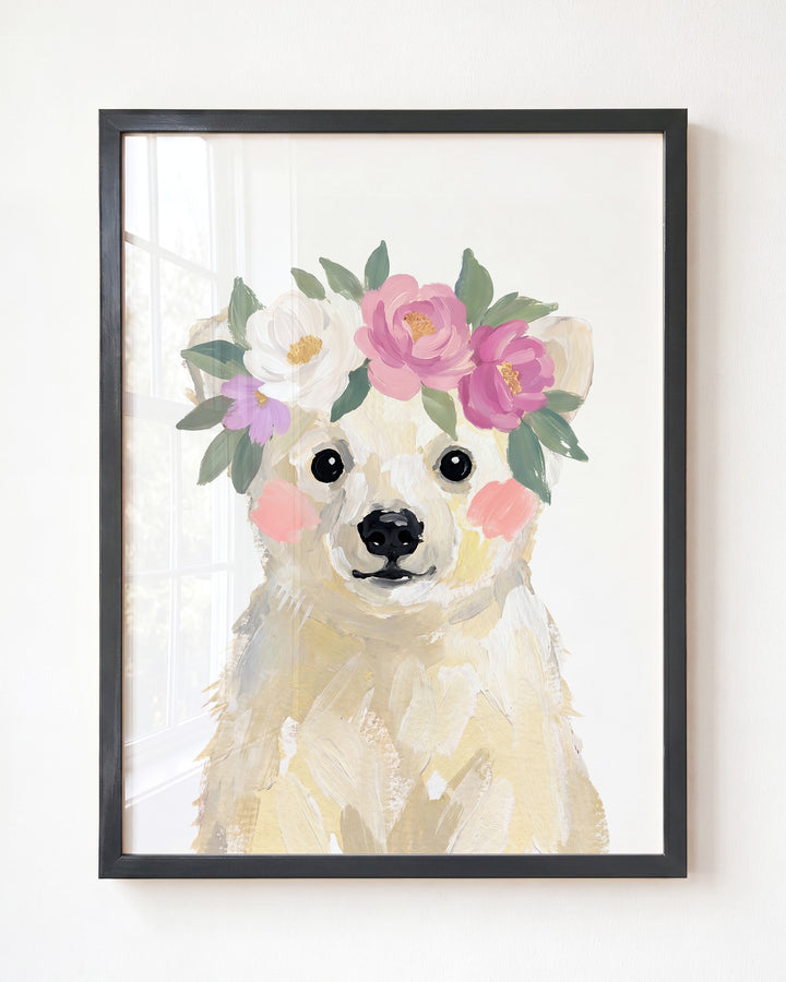 Little Painted Polar Bear