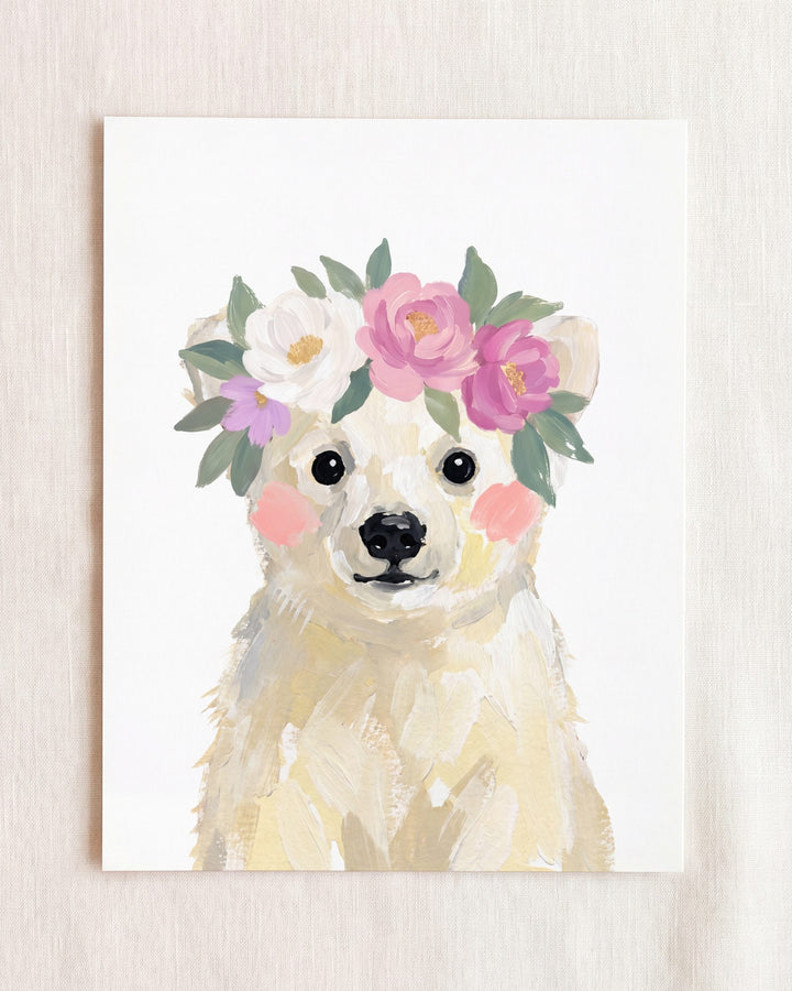 Little Painted Polar Bear