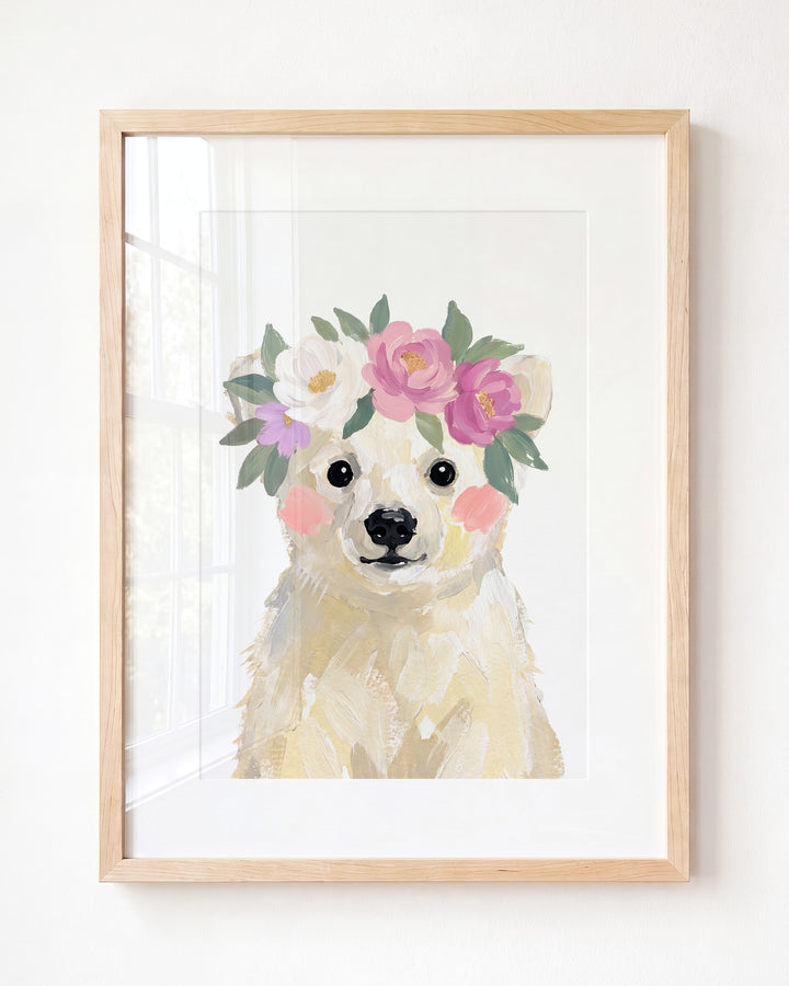 Little Painted Polar Bear