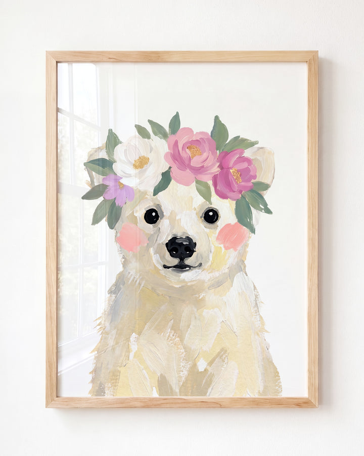 Little Painted Polar Bear