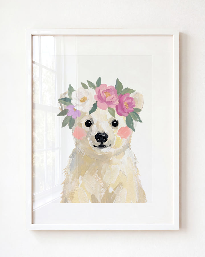 Little Painted Polar Bear