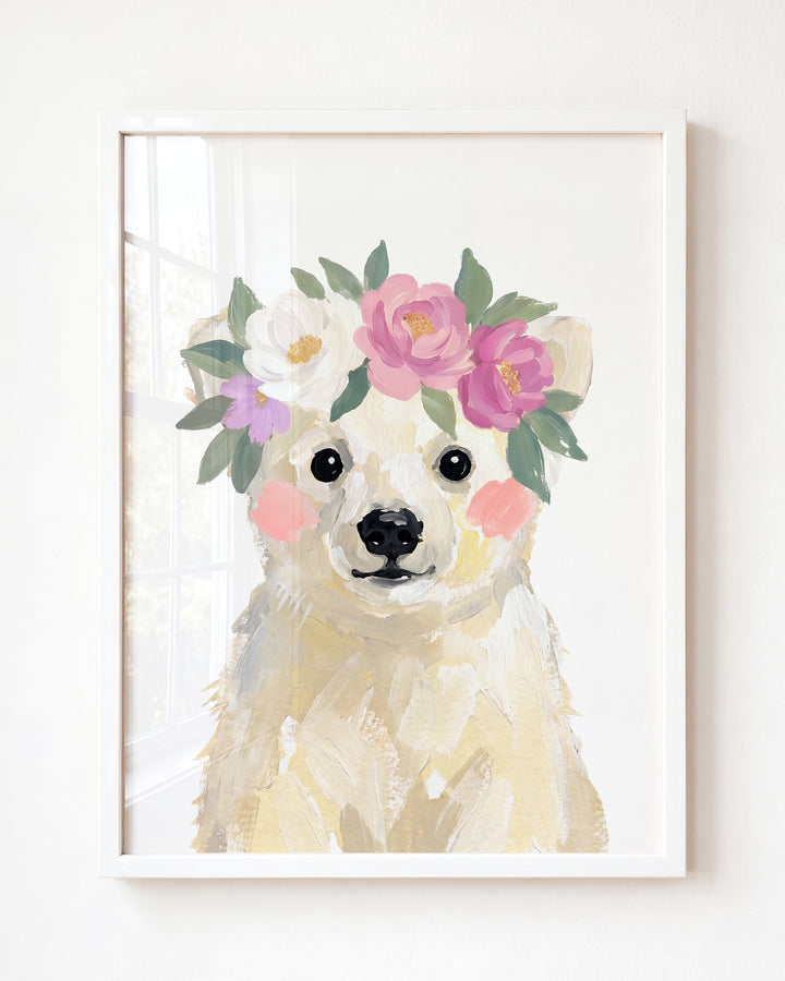 Little Painted Polar Bear
