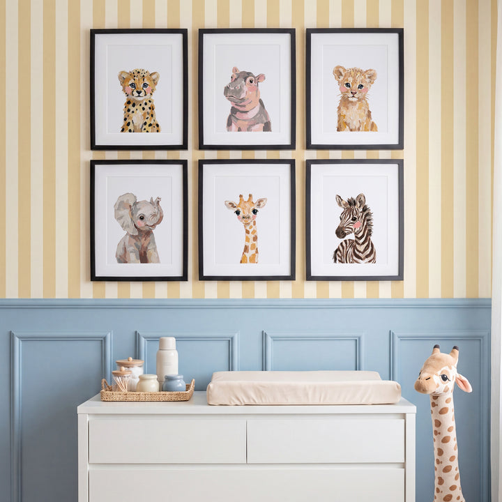 Little Painted Safari Pals Set of 6