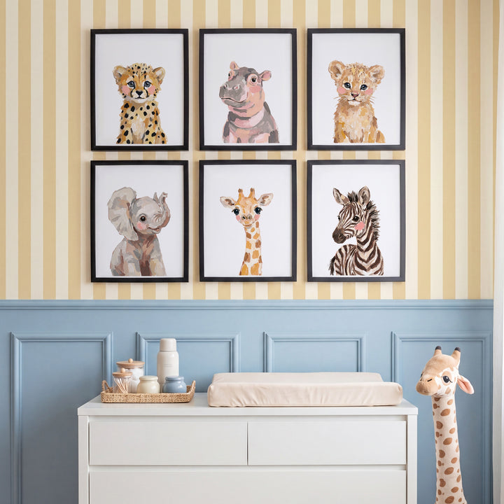 Little Painted Safari Pals Set of 6