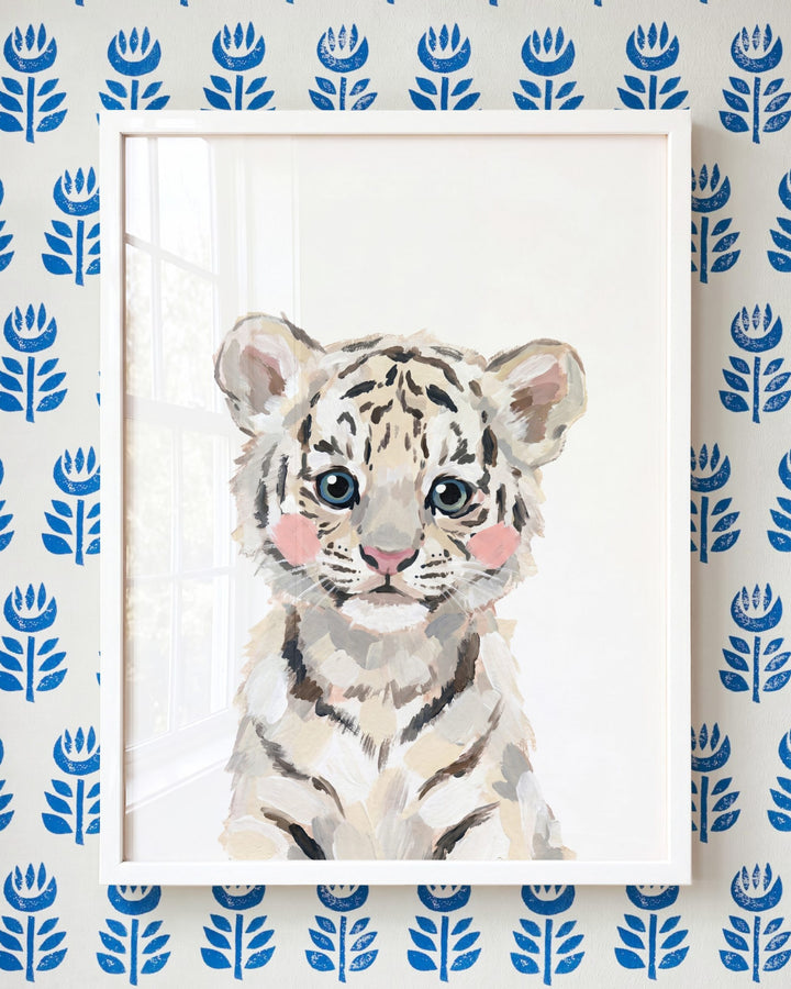 Little Painted Tiger-White