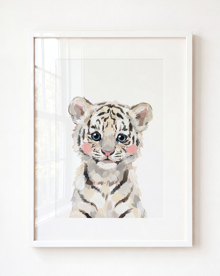 Little Painted Tiger-White