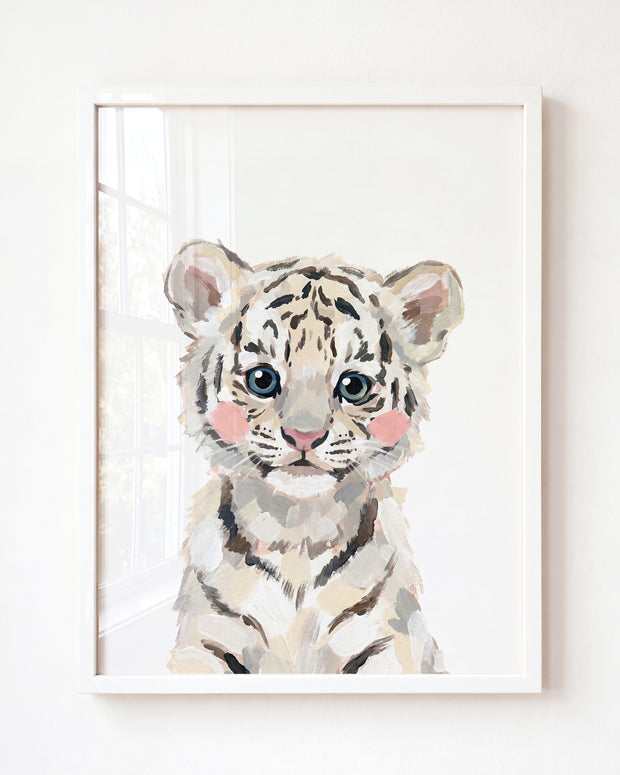 Little Painted Tiger-White