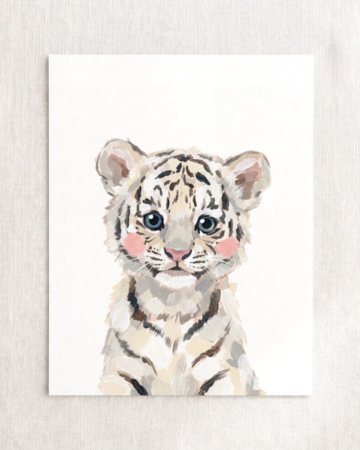 Little Painted Tiger-White
