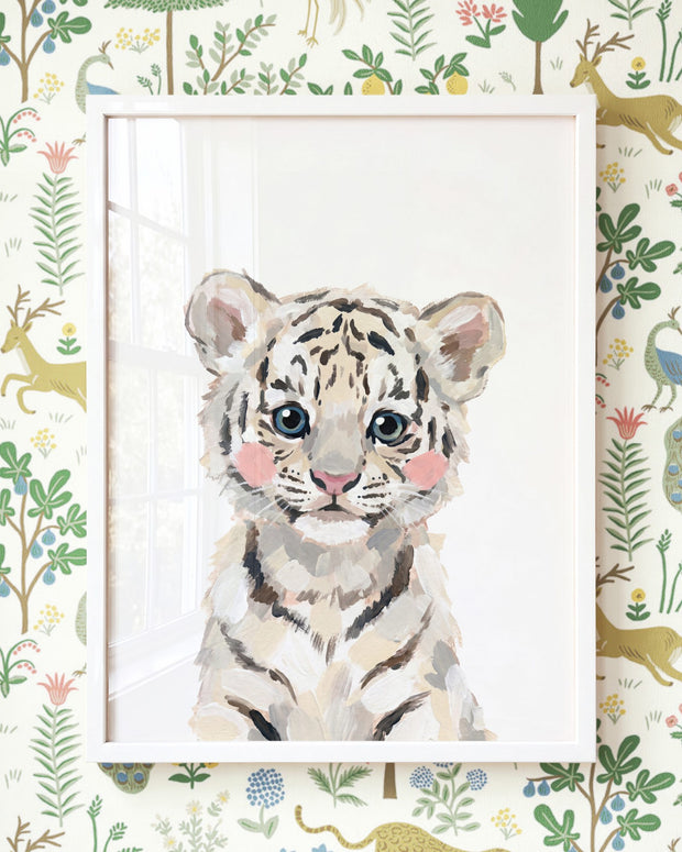Little Painted Tiger-White