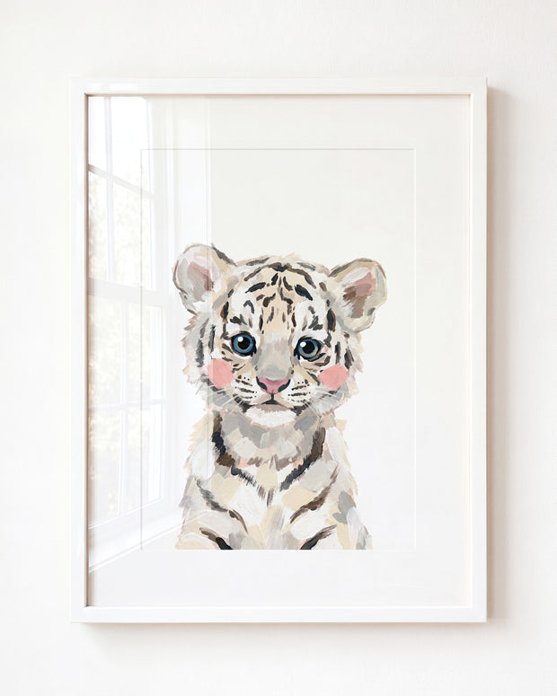 Little Painted Tiger-White