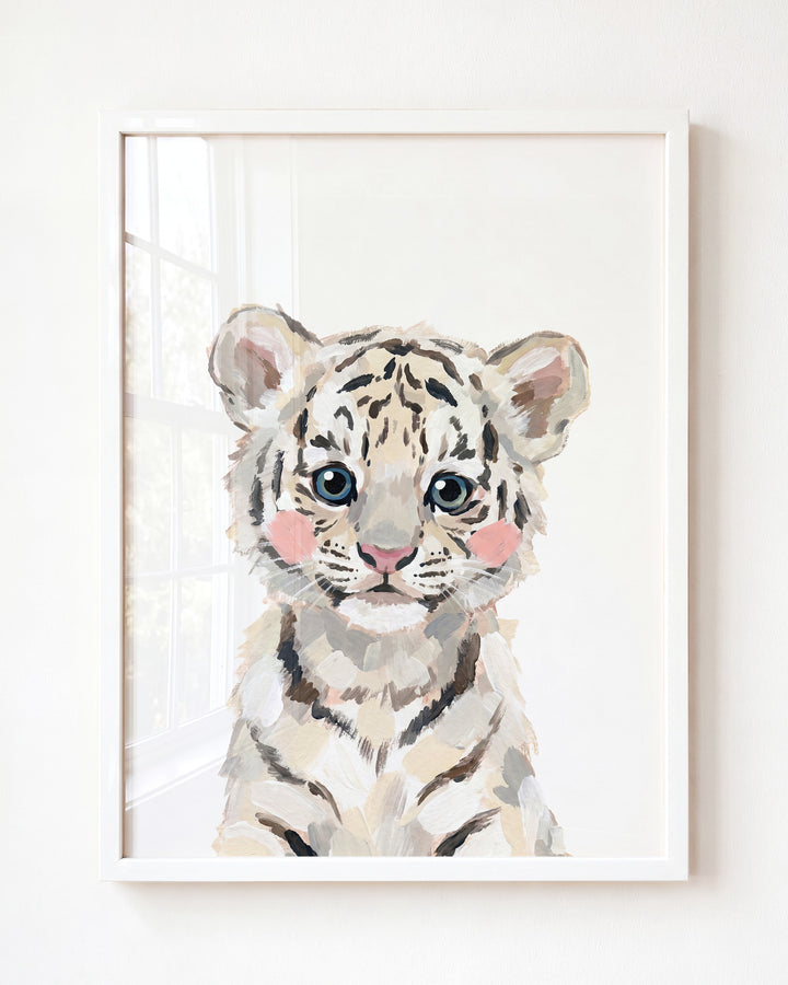 Little Painted Tiger-White